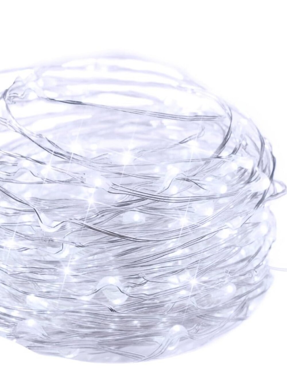 Fairy Lights Plug in, 33Ft 100LEDs String Lights for Bedroom